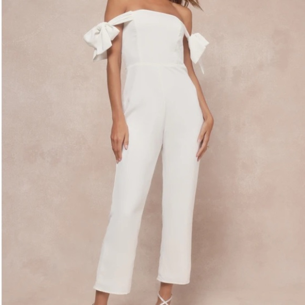 Lulus White Jumpsuit NWT